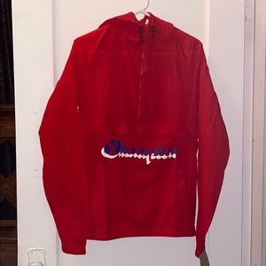 Red Champion pullover